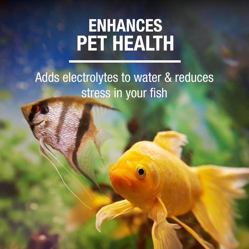 Tetra ملح الأكواريوم لبرك الأسماك العذبة، 16 أونصة، ملح لأحواض الأسماك الاستوائية والذهبية يعزز صحة حيواناتك المائية - Image 5